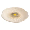 Assietter-Byon Poppy assiett 20,5x21 cm, Beige