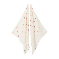 Barnfiltar|Barnfiltar-Garbo&Friends Poppy Muslin filt 2 delar, 60x60 cm