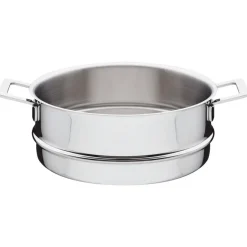 Grillpannor-Alessi Pots&Pans grönsakspanna, 24 cm