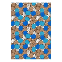 Päppel tyg, Grön-blå^Arvidssons Textil New