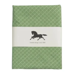 Prickruta bordsduk 145x250 cm, Grön^Almedahls Hot