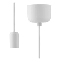 Puff sladd med takkopp 2,5 m, Vit^Normann Copenhagen Hot