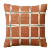 Raha kuddfodral 50x50 cm, Apricot orange-heaven blue^Chhatwal & Jonsson Best