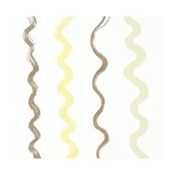 Tyger & Metervaror|Vaxdukar-Fine Little Day Randig vaxduk, White-yellow