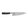 Raw 5000FCD kockkniv gyutoh 20 cm, Damaskus-svart^Miyabi Outlet