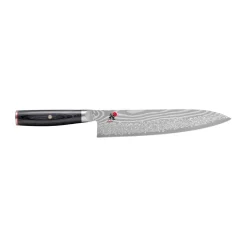 Japanska Knivar|Kockknivar-Miyabi Raw 5000FCD kockkniv gyutoh 24 cm, Damaskus-svart