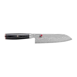 Raw 5000FCD santokukniv 18 cm, Damaskus-svart^Miyabi Sale