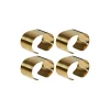 Servettringar & Servettställ-Aida Raw servetthållare 4-pack, Gold