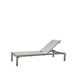 Relax solsäng, Light grey^Cane-line Sale