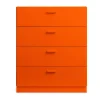 Byråer & Hurtsar|Byråer & Hurtsar-Relief sockel 82 cm, Orange