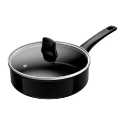 Renew ON traktörpanna med lock Ø25,4 cm, Svart^Tefal Hot