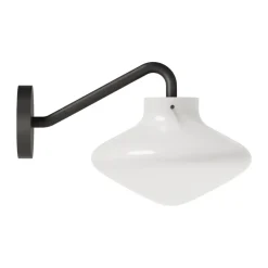 Läslampor|Vägglampor-LYFA Repose 175 vägglampa, Black