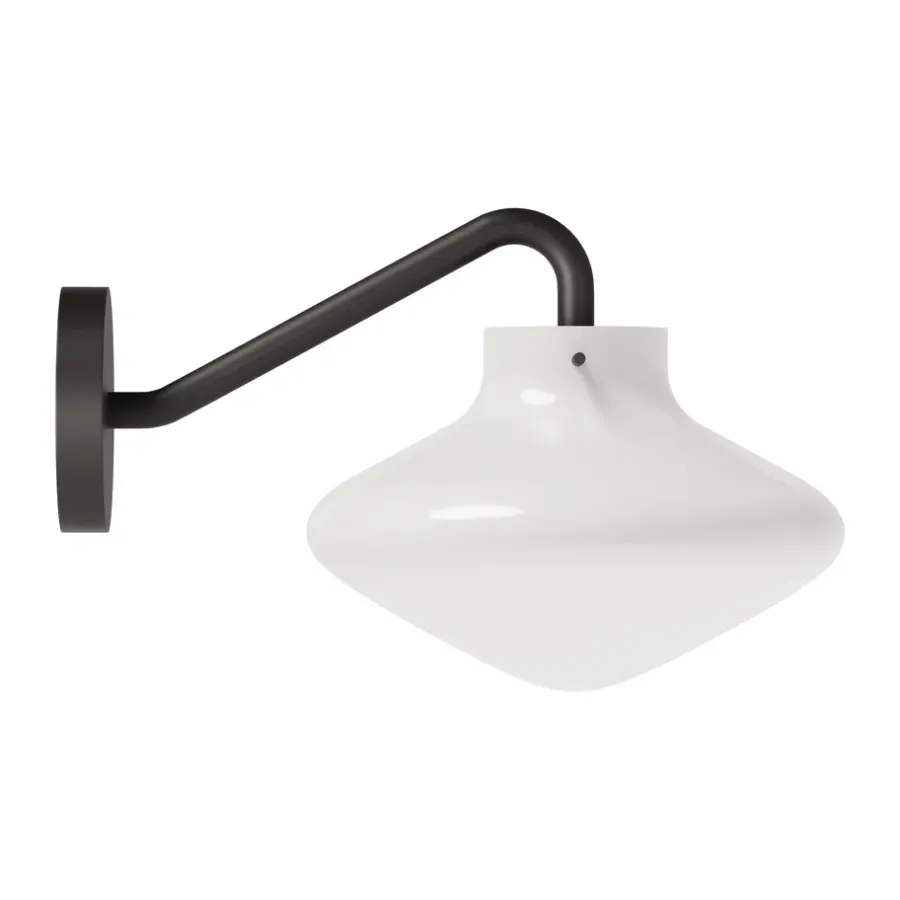 Läslampor|Vägglampor-LYFA Repose 175 vägglampa, Black