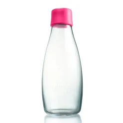 Vattenflaskor-Retap glasflaska 0,5 l, Rosa
