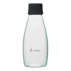 Vattenflaskor-Retap Go 05 glasflaska skruvkork 50 cl, Grey