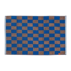 Retro badrumsmatta 50x80 cm, Cobalt^Mette Ditmer Online