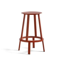 Barstolar-HAY Revolver barpall, Red, low