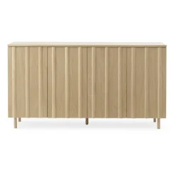 Sideboards & Skänkar|Sideboards & Skänkar-Normann Copenhagen Rib sideboard 45x159 cm, Oak