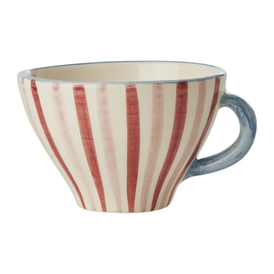 Tekoppar-RICE keramisk tekopp, Stripes