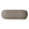Sittpuffar-Ferm Living Rico ottoman, Brushed warm grey