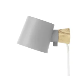 Sänglampor-Normann Copenhagen Rise vägglampa, Grå