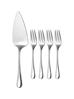 Tårtspadar-Robert Welch Patisserieset 5 delar, Blank