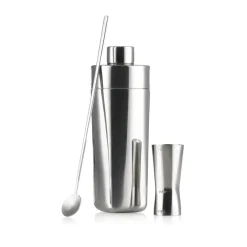 Shakers|Vin- & Bartillbehör-Zone Denmark Rocks barset 3 delar, Metall