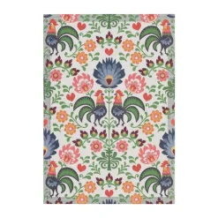 Kökshanddukar|Kökshanddukar-Ekelund Linneväveri Rooster kökshandduk 35x50 cm, Multi