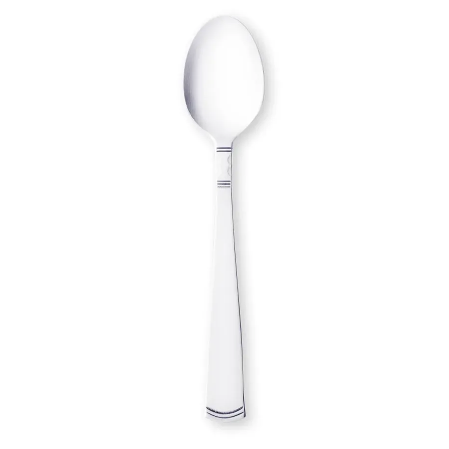 Teskedar & Kaffeskedar-Gense Rosenholm kaffesked silver, 12 cm