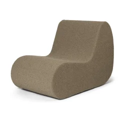 Balkongmöbler·Balkongsoffor|Balkongsoffor-Ferm Living Rouli center module pure bouclé modulsoffa, Sand