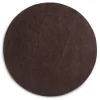 Row matta rund Ø200 cm, Mörkbrun^Northern Best