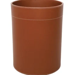 Papperskorgar-Ørskov papperskorg läder, Cognac