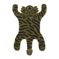 Barnmattor|Barnmattor-Ferm Living Safari matta, tiger