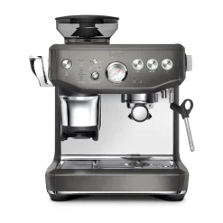 SES 876 halvautomatisk espressomaskin, Black Stainless Steel^Sage