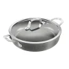 Salina Ceramic Granit serveringspanna med glaslock, 28 cm^Ballarini Clearance