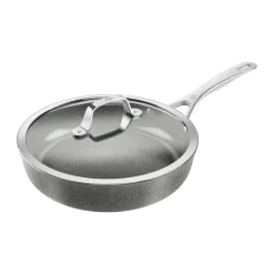 Salina Ceramic Granit traktörpanna med glaslock, 28 cm^Ballarini New