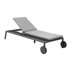 Sittmöbler·Solstolar & Solsängar|Solstolar & Solsängar-Brafab Samvaro vilsäng 218x92 cm, Antracit-pearl grey