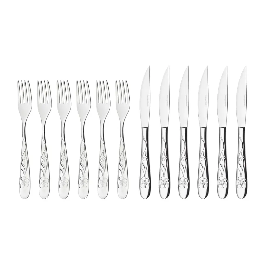Grillbestick-Hardanger Bestikk Sanna grillset, 12 delar