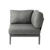 Trädgårdssoffor & Trädgårdsbänkar|Loungemöbler·Loungesoffor-1898 Santander modulsoffa hörnmodul, Grå