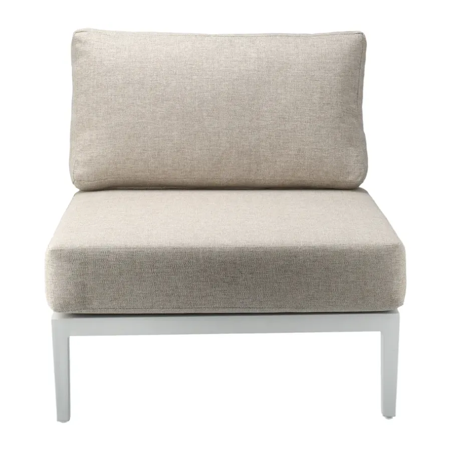 Santander modulsoffa mittmodul, Vit-beige^1898 Clearance