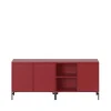 Save sideboard, beetroot 165, svartlackade ben^Montana Discount