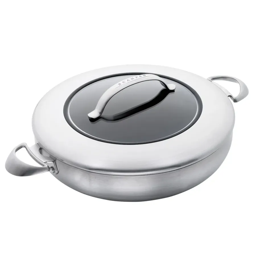 Ugnsformar-Scanpan CTX serveringspanna med lock, Ø32 cm