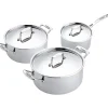 Fusion 5 grytset 3 delar, Rostfritt stål^Scanpan