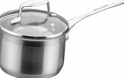 Kastruller-Scanpan Impact kastrull med lock 1,2 L, Rostfritt stål