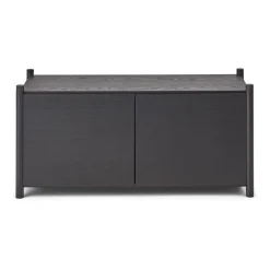 Sceene bookcase G, Svartbetsad ek^Gejst Best