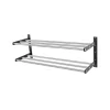 Skohyllor|Skohyllor-Scherlin skohylla 12, stål/svart, svartlackerad aluminium