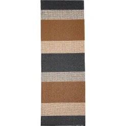 Utomhusmattor|Plastmattor-Brita Sweden Seasons matta cacao (brun-svart), 70x300 cm