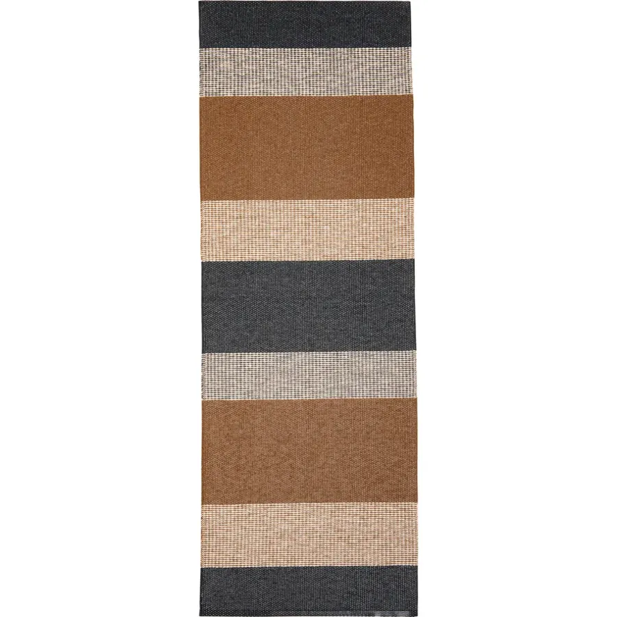 Seasons matta cacao (brun-svart), 70x200 cm^Brita Sweden