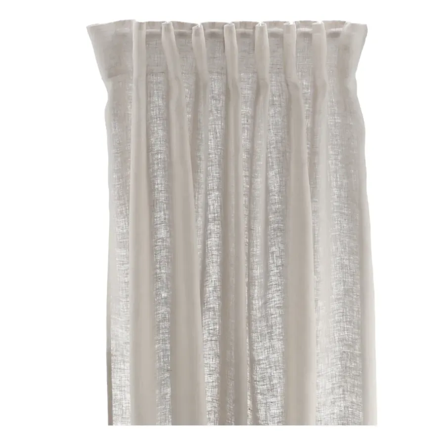 Gardinlängder-Scandi Living Serenity gardinlängd med multiband 129x250 cm, Greige