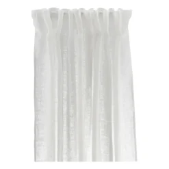 Serenity gardinlängd med multiband 129x250 cm, Vit^Scandi Living